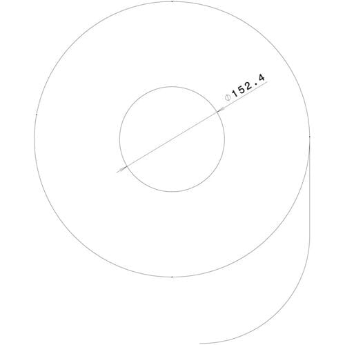 AEG aluminium, kleefband, 800m x 60mm 2291412050
