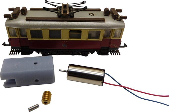 micromotor NA029G motor ombouwset voor Arnold ET 4, ET 184