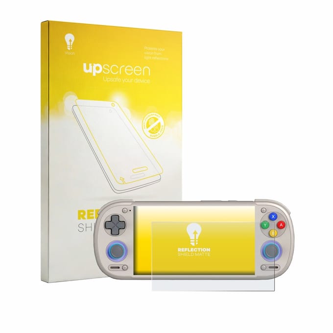 upscreen - Screenprotector voor Retroid Pocket 6 - Folie Beschermfolie anti glare matte