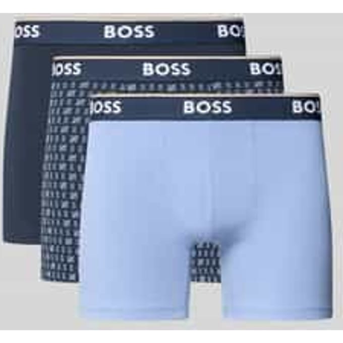 Boxershorts van Katoenmix in Set van 3 Model 'BOXER BRIEF'