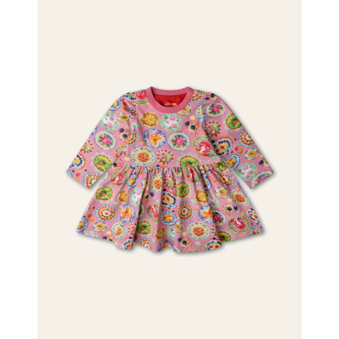 Oilily Drum Jurk- maat98/3T Confetti