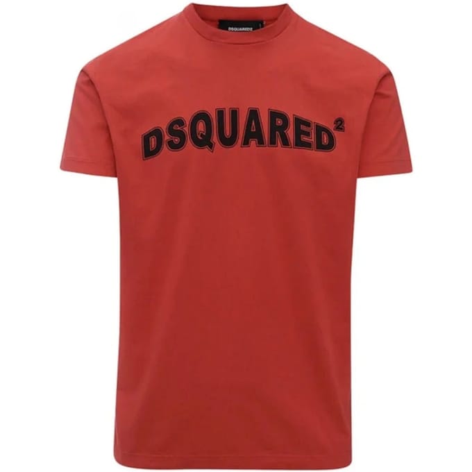 Dsquared2 Logo Rood T-shirt