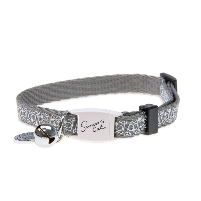 - Grijs - Simon's Cat Kattenhalsband