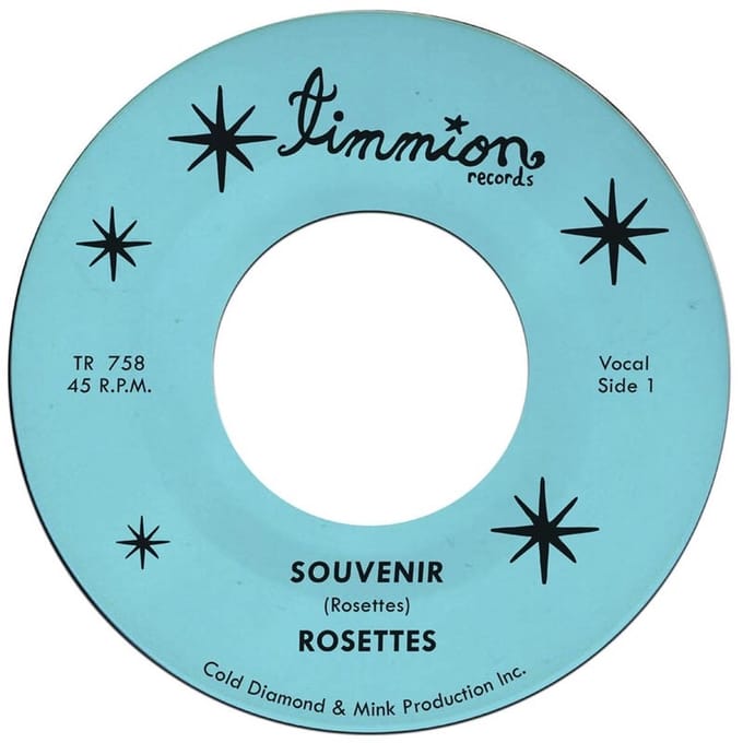 Rosettes - Souvenir / Green Ray (7" Single)