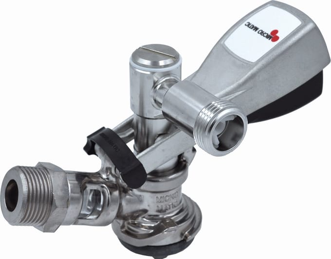 Type S Fustkoppeling Micro-Matic - Bierfust koppeling - Bajonetkoppeling fust - Koppeling biervat - Koppeling voor bierfust - Toonbankkraan