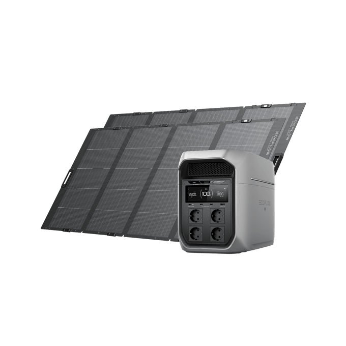 EcoFlow DELTA 3 Max Series Solar Generator (PV400W)