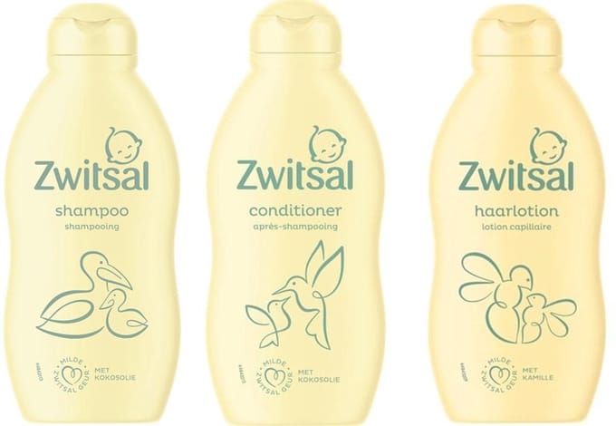 Zwitsal Haarverzorgingspakket - Shampoo / Conditioner / Haarlotion
