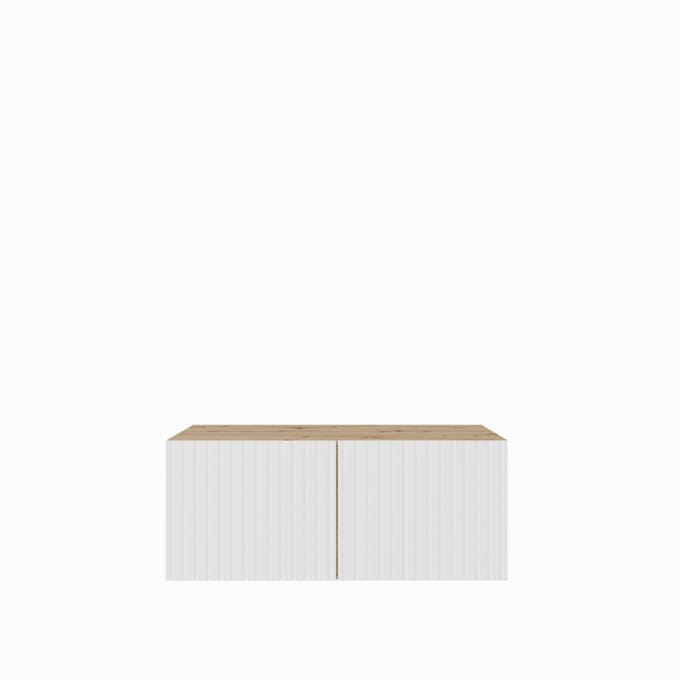 TV-kast Mio 1x100 cm (artisan + wit)