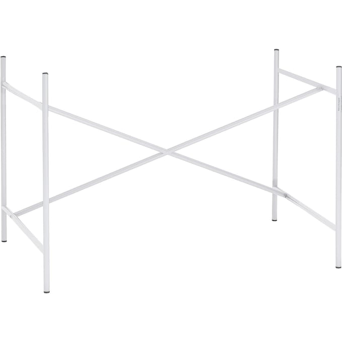 Richard Lampert Eiermann 1 tafelframe - wit - middelste stut - 110 x 78 cm - met verlenging (hoogte 66 cm)