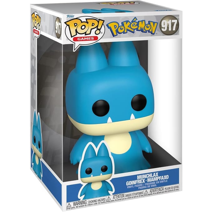 Funko POP! Games Pokémon 10 Inch Super Size-Munchlax (Diversen) Nieuw