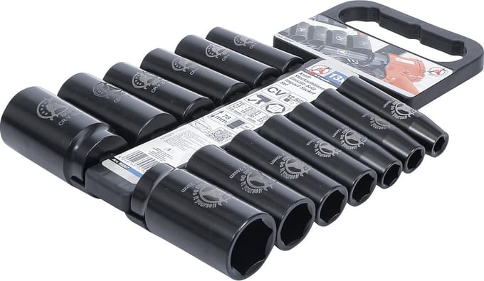 BGS Kracht doppenset - 1/2 - 10 t/m 32 mm - 13 delig