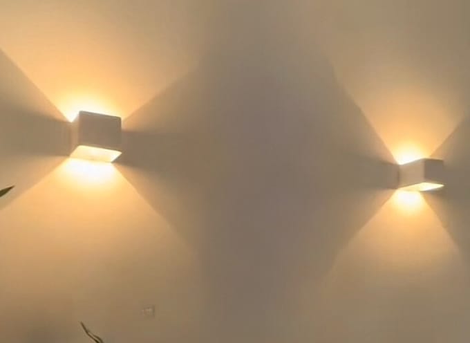 Wit Oplaadbare Wandlamp - Warm White - USB-C - Movement Sensor