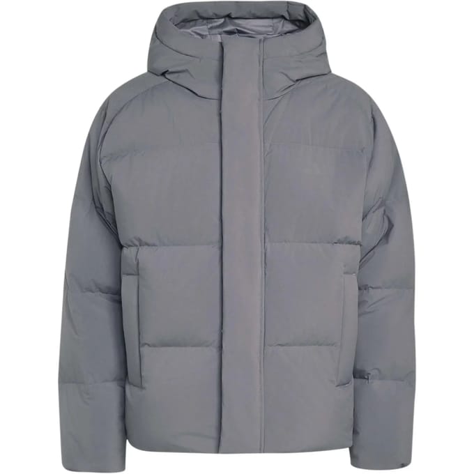 Adidas Sportswear Helionic Down Puffer Hooded Jack - Heren - Grijs