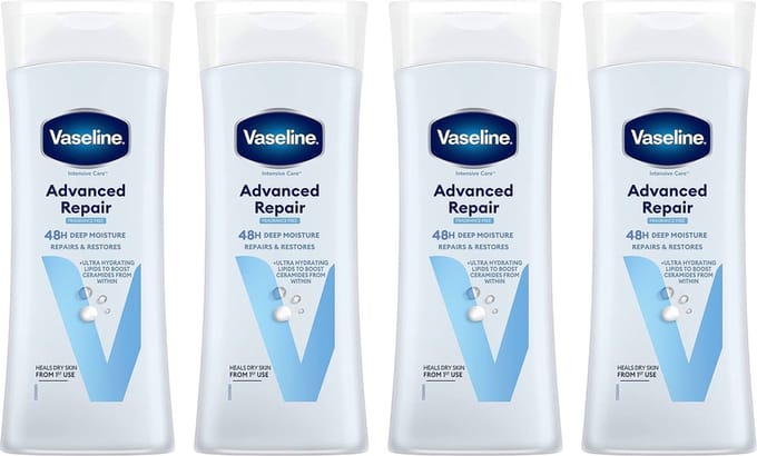 Vaseline Advanced Repair Body Lotion 4x200ML