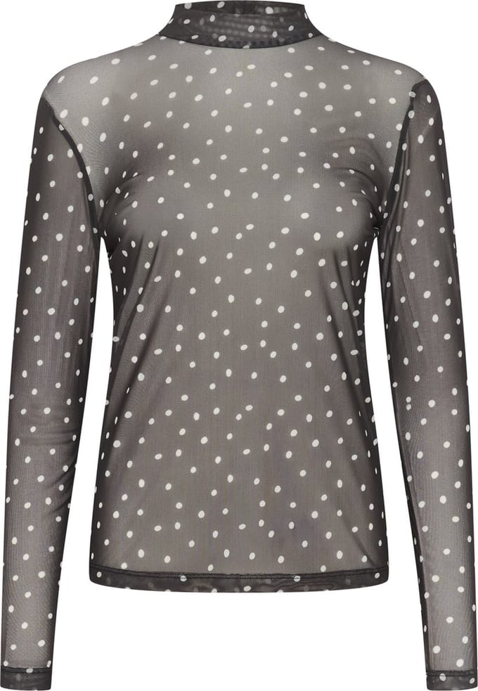 Kaffe KAjohanne LS Top Dames Blouse - Maat S