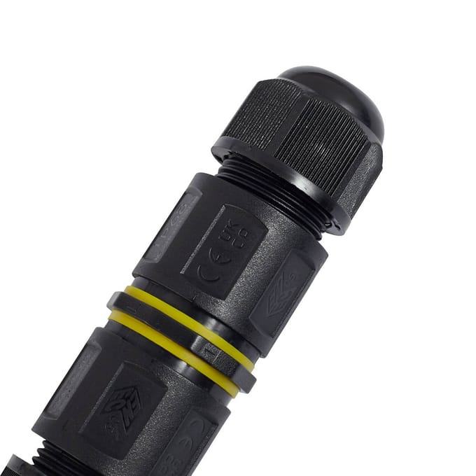 PRIOS Kabelverbinder, waterdicht, IP68, lengte 98 cm, zwart