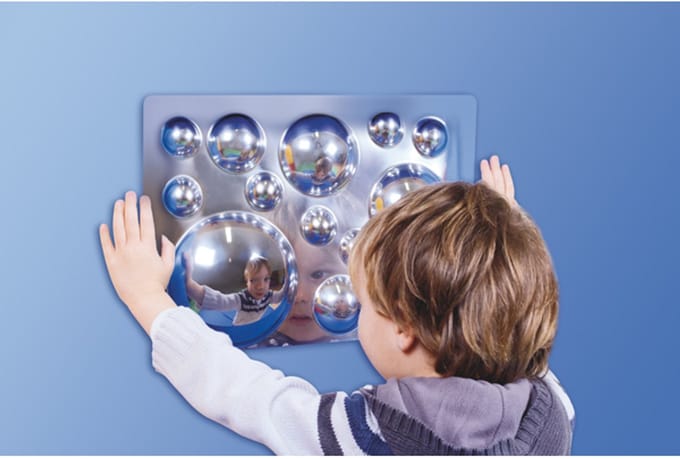 Eduplay acryl spiegels set - onbreekbare wandspiegels voor kinderen.