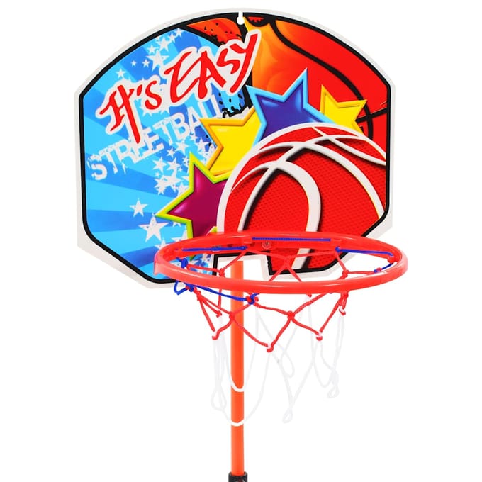 vidaXL - Kinderbasketbalring- - en - balset