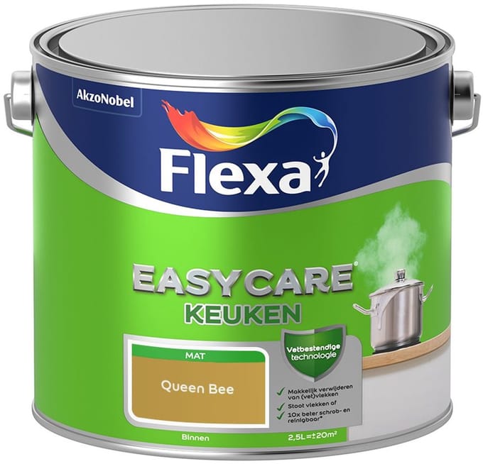 Flexa - Easycare Keuken - Queen Bee - Mengverf - 2,5 L