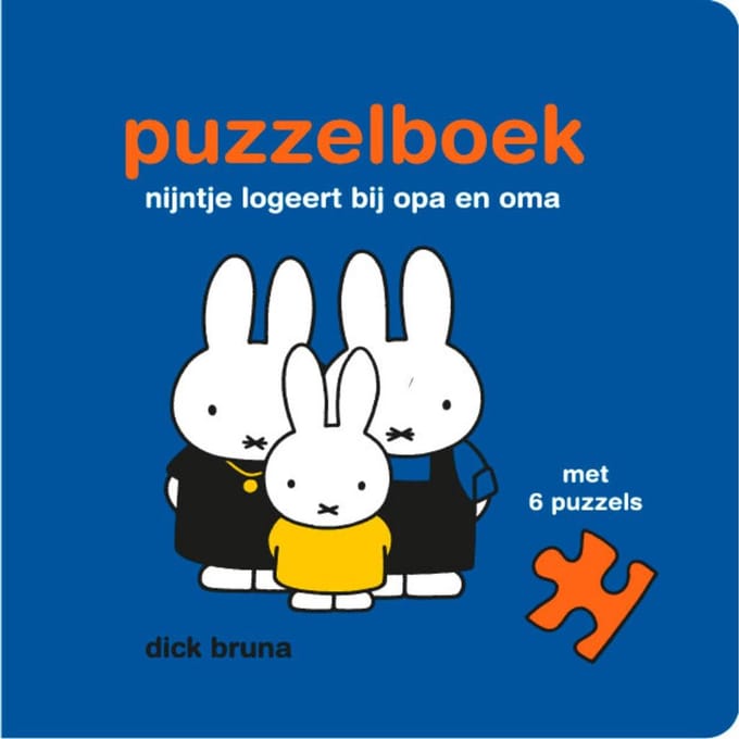 Nijntje puzzelboek - logeert bij opa en oma Kartonboekjes