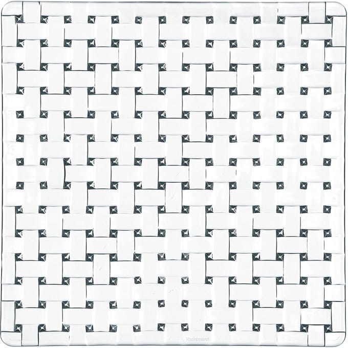 Nachtmann Bossa Nova dinerborden - 2-delige set - 21 cm - vierkant