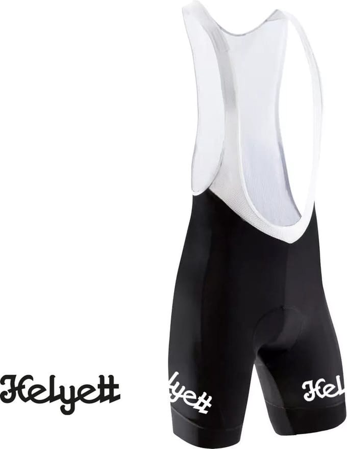 Retro Wielerbroek Saint-Raphaël Helyett - REDTED - ZWART - S
