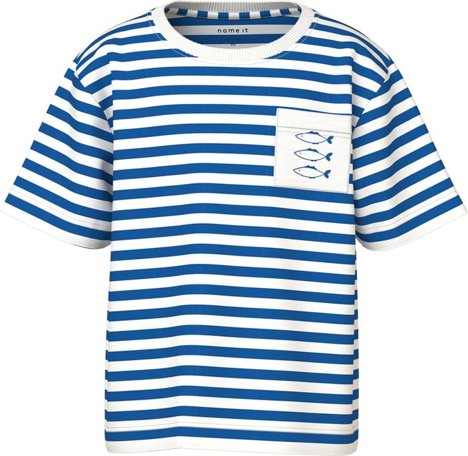 NAME IT - NMMJESPER SS NREG TOP BOX PB - Jongens - T-shirts