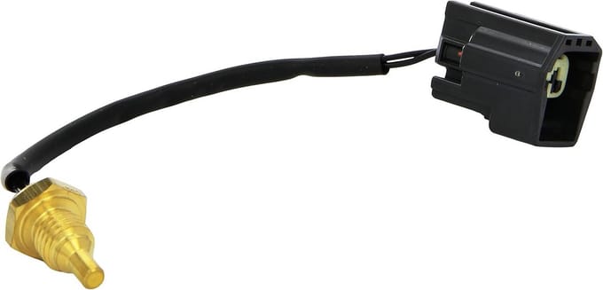 Koelmiddeltemperatuursensor - Temperatuursensor motor - Motoronderhoud - Met kabel - 2-polig - Zwart