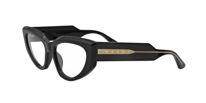 Marni TAHAT NERO Black 55/18/145 UNISEX Brilmonturen