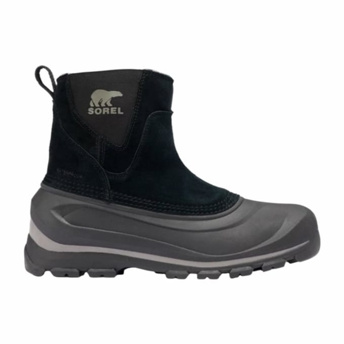 Sorel Buxton™ Pull On Waterproof Boot Heren (Maat - 9, Kleur - Black, Quarry)