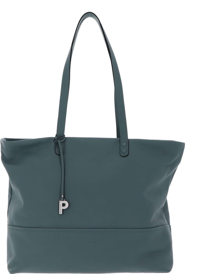 PICARD Leren schoudertas shopper Legere Eco Shopper Palm Leaf groen