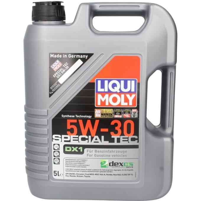 Liqui Moly Special Tec DX1 5w30 Motorolie 5 liter