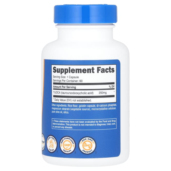 TUDCA, 250 mg, 60 Gélules