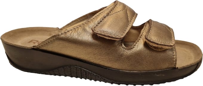 Rohde 1940 37 Dames Slippers - Licht Brons - Goud - 43