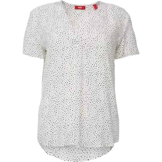 Damesblouse met v-hals Esprit