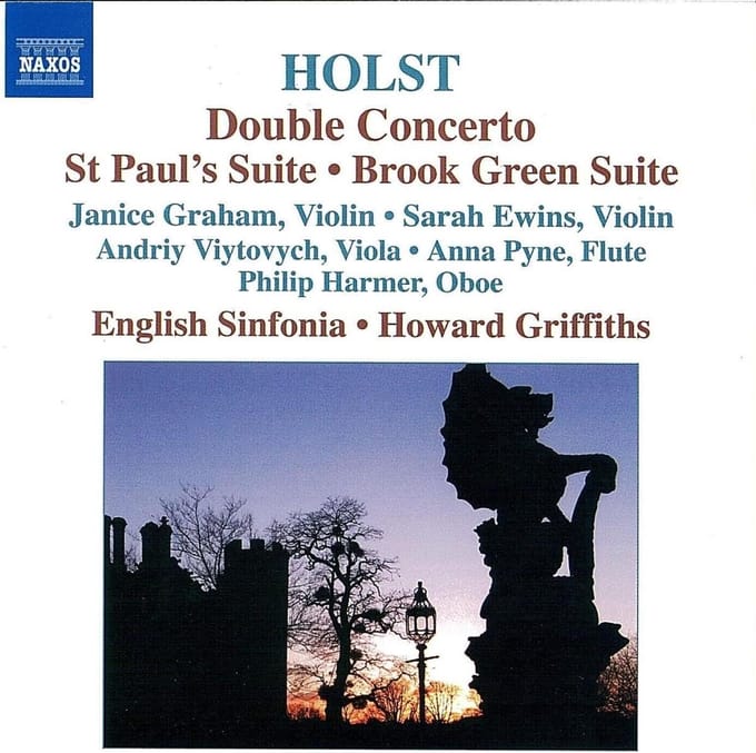 English Sinfonia - Holst: Double Concerto (CD)