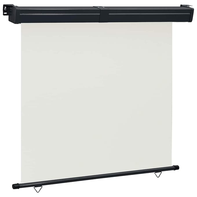vidaXL - Balkonscherm - 165x250 - cm - crèmekleurig