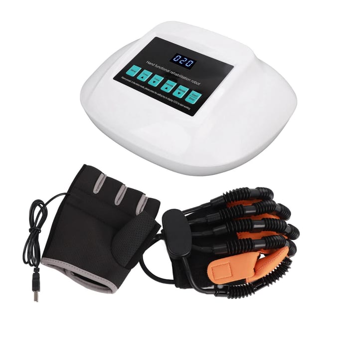 Revalidatie Robothandschoenen Linkerhand Spiegelen Rechterhand Trainer Robothandschoenen L white