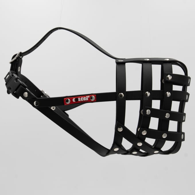 COLORI® Herder muilkorf L, zwart maat 9 hond