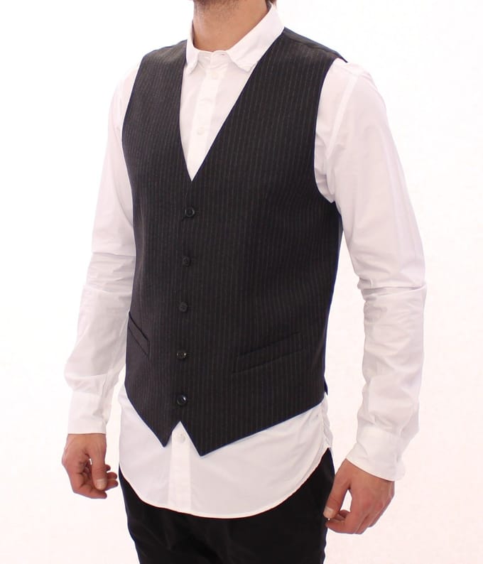 Pinstripe Vest Gss12009