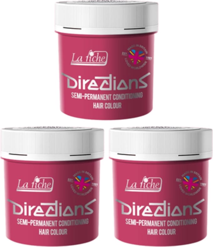 La Riche Directions - Flamingo Pink - Triple Pack - 3x88ml