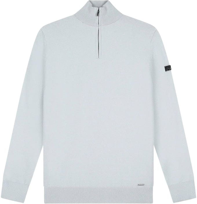 Malelions Knitted 1/4 Zip Sweater Heren - Maat M