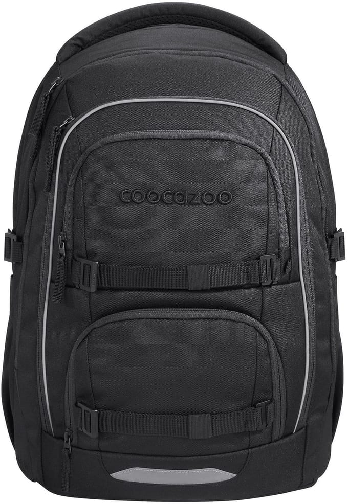 coocazoo schoolrugzak Porter Backpack Black Coal zwart