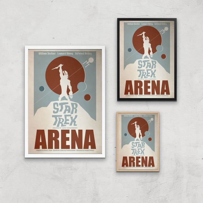 Arena Giclee - A3 - White Frame