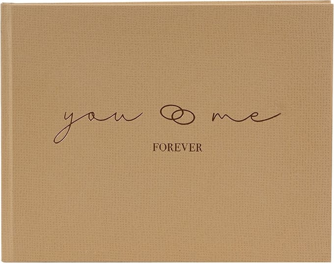 Goldbuch - Gastenboek You and Me FOREVER - 25x20 cm