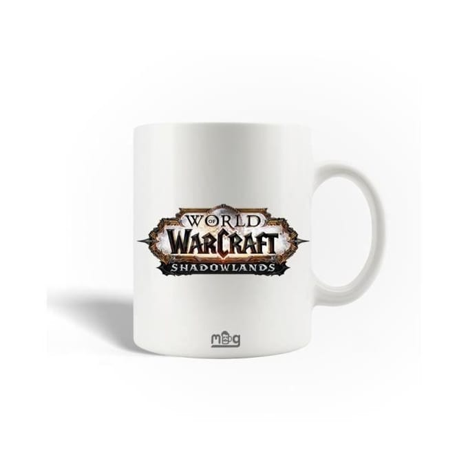 Mug en Céramique - World of Warcraft - Shadowlands - 30cl - Compatible Lave-Vaisselle - Blanc