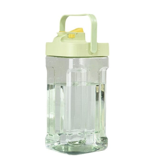 Distributeur d'eau et de boisson pour réfrigérateur avec robinet, poignée étanche, récipient pour boisson liquide glacée Green