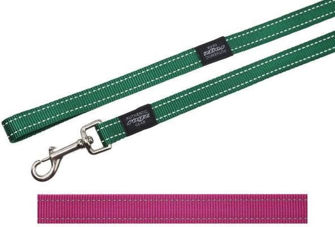 Rogz Utility Lange Lijn Roze - Hondenriem - 180x2 cm