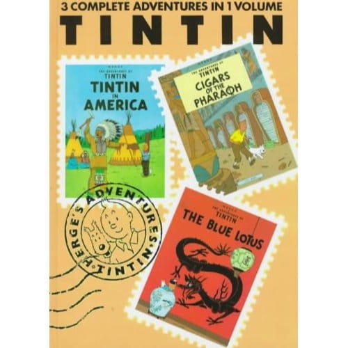 Adventures Of Tintin 3 Complete Adventures In 1 Volume - Herge