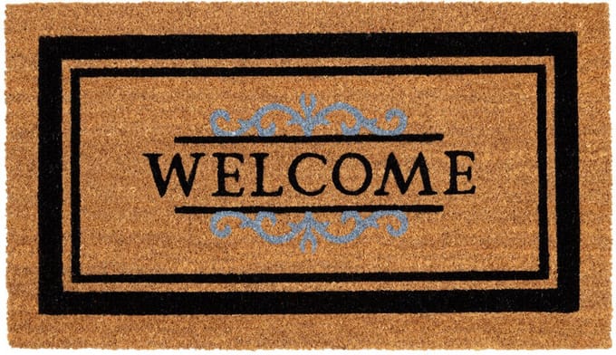 Kokosmat E-coco Classic Welcome Natural 40 X 70 Cm